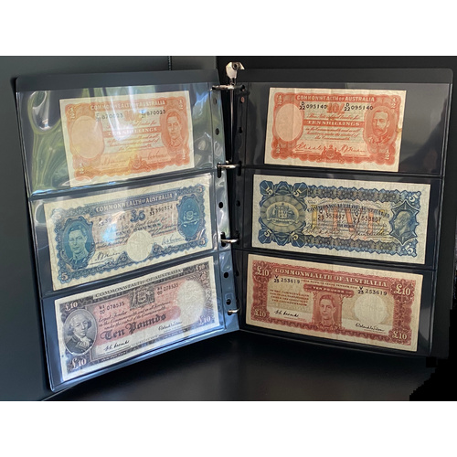 3 Pocket Vario Double Sided Banknote Album Sleeve Pk 5