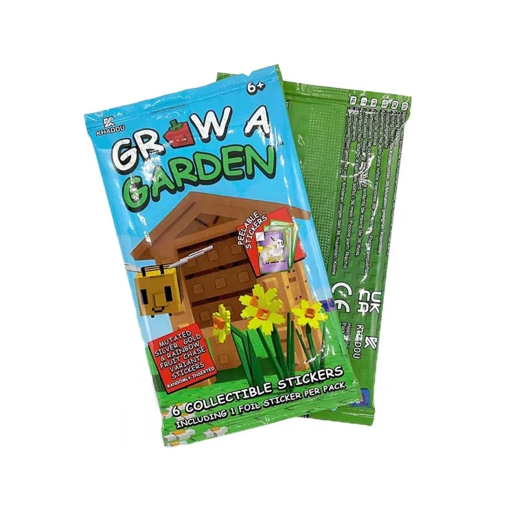 Grow a Garden - Collectible Stickers Card Pack